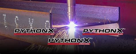 PythonX CNC Plasma Cutting Structural Fabrication Systems 